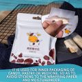 HA 500 Sheets Nougat Wrapping Paper Edible Glutinous Rice Paper Baking Paper-clear. 