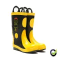 Fireproof Fire Fighting Safety Boots High temperature resistant waterproof fireman Footwear Rubber protection with anti-collision performance. 