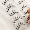 Yelix 5 Pairs False Eyelashes Japanese Style Makeup Thick Eyelash Extension Cosplay Makeup Lashes Manga Eye Lashes JokeT. 