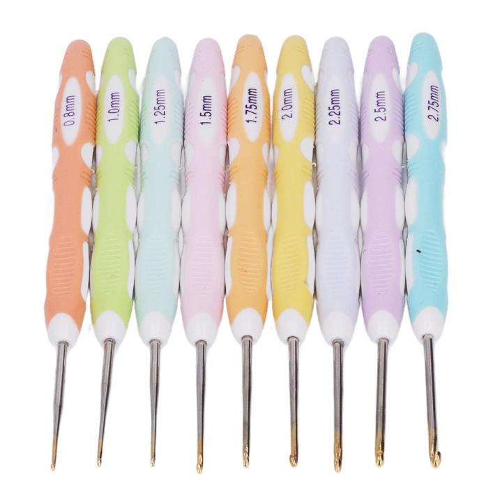 Crochet Hook, Safe Crochet Needle Slip Resistant Ergonomic for Beginner for Craft Yarn