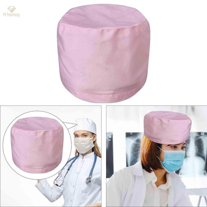Nurse%20Cap%20Nurses%20Day%20Gift%20Hospital%20Working%20Cap%20for%20Nursing%20Surgeon%20Women%20Pink%20Thin%20-%20Image%205