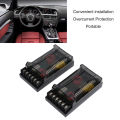 Car Speaker Frequency Divider, 2 Way Car Audio Crossover Universal Overcurrent Protection Reasonable Wiring for Automotive. 