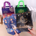 1/4Pcs Eid Handheld Gift Bags Ramadan Festival Decoration 2024 Candy Packaging Pouch Party Decor Supplies.