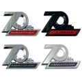 3d ABS 70th Anniversary Emblem Logo Car Fender Side Sticker For Toyota Land Cruiser 70th Anniversary Badge Sticker Accessories. 