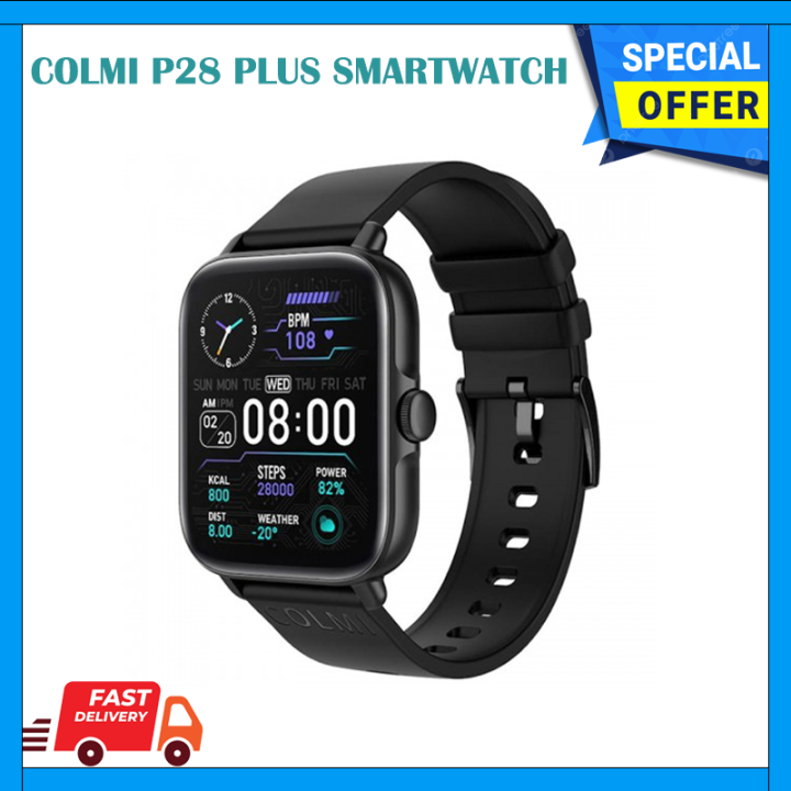 COLMI P28 Plus Smartwatch Ip67 Waterproof With Calling Feature