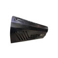 Suzukii gixxer সব ভার্সন সাইলেন্সার মেটাল কভার কালো রঙের - bike accessories. 