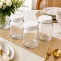 2/3 Pcs Glass Jar 700 ml for Kitchen & Dining Glassware Food container with original cap. 
