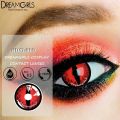 Cosplay HD45-6 Barclubhousea RED Color Contact Lenses Halloween Makeup Cosmetic Contactlen COMICPARTY Barbie HD45-6. 