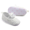 【Good-Love Store】(New) baby shoes lace flower bowknot soft anti slip newborn 0-18 months girls flats kids shoes.