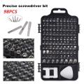 115 In 1 Screw Drivers Screwdriver Set 115 In 1 Tool Kit Professional Precision Stainless Steel Screwdriver Repair Tool Magnetic Driver For Cellphone Computer Tablet PC Laptop Watch Electronic Repair Tool Kit. 