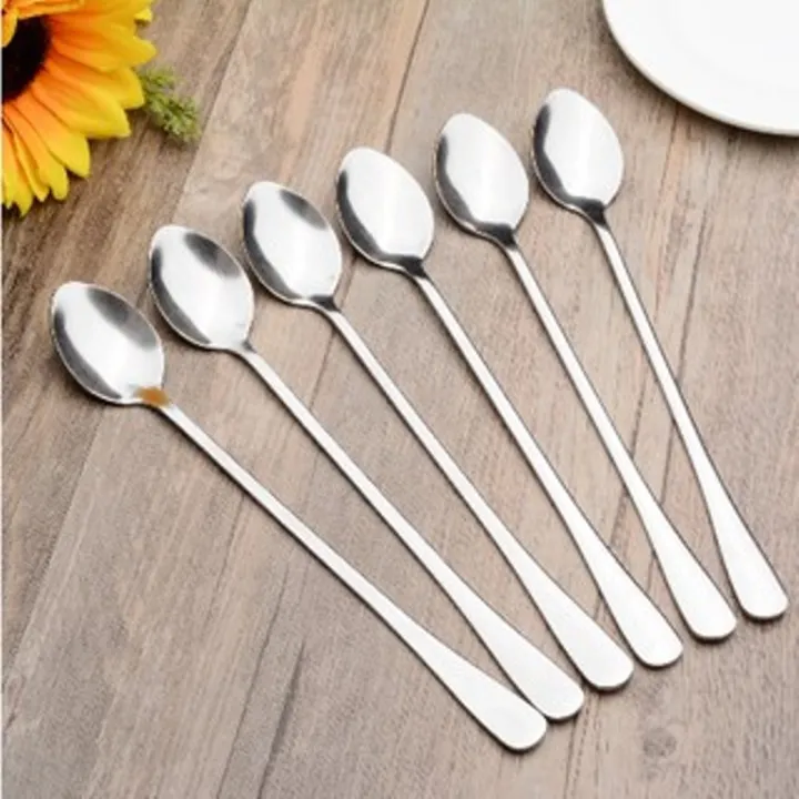 Stainless%20Steel%20Long%20Tea%20Spoon%208%20inch%20(6%20Pis%20Set)%20Long%20Handle%20Spoons,%20Food%20Grade%20Stainless%20Steel,%20Long%20Handle%20Spoon%20for%20Ice%20Cream,%20iced%20Coffee,%20iced%20Tea,%20Milkshake,%20Tea%20and%20Other%20Desserts%20-%20Image%202