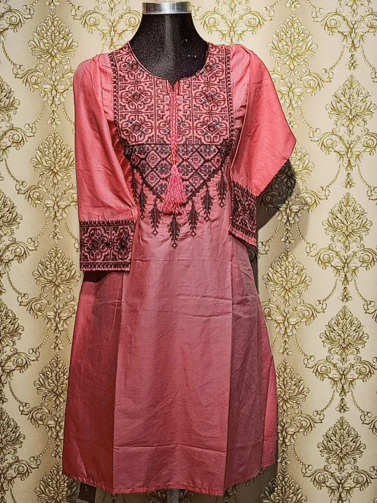 Stylish%20And%20Fashionable%20Women%20Kameez%20Radymade%20Women%20kameez%20new%20Stylish%20embroidery%20Women%20Kameez%20One%20Pieces%20-%20Image%204