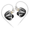 KZ D-Fi In Ear Headphone 4-Level Tuning Switch HiFi Bass Metal Earphones Noise Reduction with Mic Wired Dynamic Headset Monitor.
