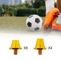 12x Football Shoe Spikes Soccer Studs for Sports Competition Indoor Outdoor Gold 11mm 13mm. 