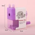 Pencil Sharpener Easy to Disassemble Pencil Cutter Detachable Sharpen Pens Efficient Rotary Pencil Sharpener Machine.