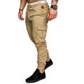 Flexible 6 Pocket Brown Color Cargo Pant for Men_B1079. 