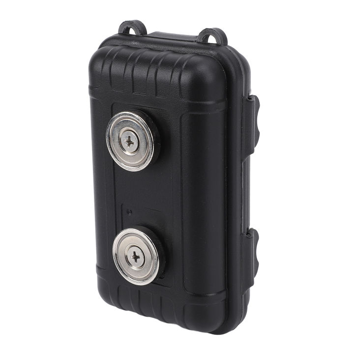 Magnetic Key Holder Concealed Key Box Plastic Housing for Spare Door Keys Cash