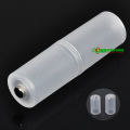 Metal Bottom AAA to AA Battery Converter Case Battery No. 7 To 5 Converter Holder Case. 