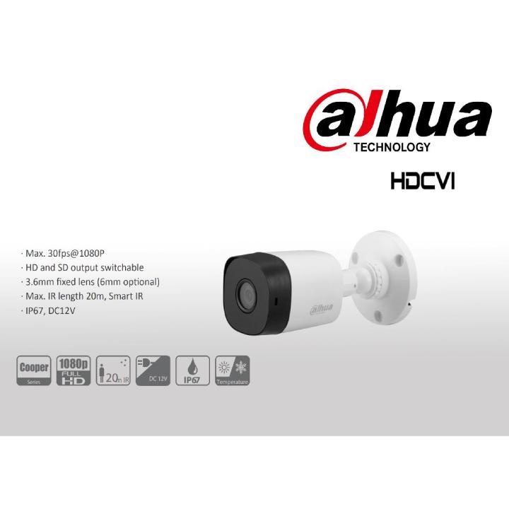 DAHUA%2002%20Mega%20Pixel%20%20HDCVI%2020M%20IR%20CAMERA%201080P%20uPVC%20Model:%20HAC-B1A21%20-%20Image%202