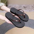 Flip Flops Women Summer Outside Flat Bottomed Beach Shoes Sandals Shoes for Women Slippers Slide Indoor House Chaussure Femme.