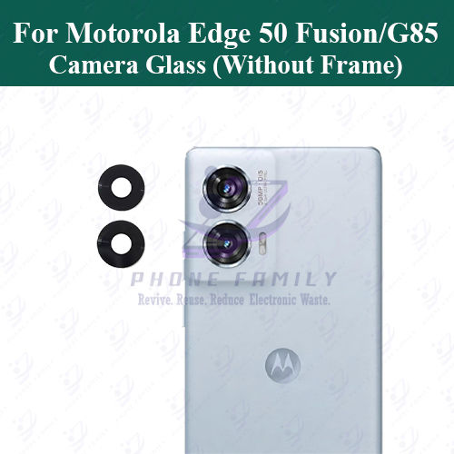 For Motorola Edge 50 Fusion/G85 Camera Main Glass Lens  Replacement Part