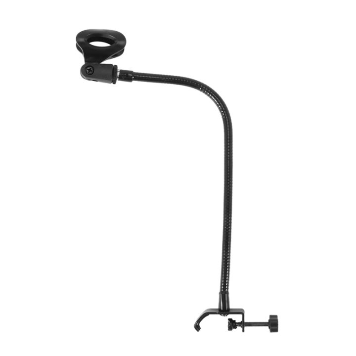 JDXHLAU%202X%20Flexible%20Gooseneck%20Microphone%20Stand%20with%20Desk%20Clamp%20for%20Radio%20Broadcasting%20Studio,%20Live%20Broadcast%20Equipment,%20Stations%20-%20Image%203