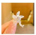 10PCS/Set Hair Clip Braided Hair Small Flower Hair Buttons Hairpin Girl Cute Headdress Girl Mini Hair Claw Hair Accessories.