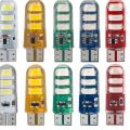 T10 Silicone gel Parking bulb Reading dome lamp Indicator License Plate Marker Rear Tail. 