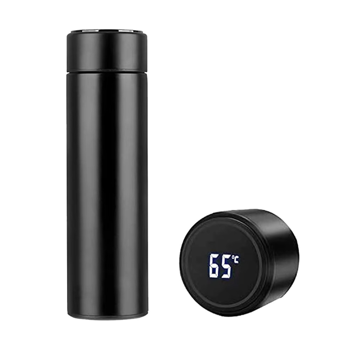 BO 500ml Stainless Steel Smart Vacuum Thermos Cup Flask with LED Temperature Display Lid Custom Logo Smart Thermal Vacuum Cup