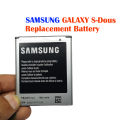 Samsung Galaxy S-Duos 7562 Battery EB425161LU 1500mAh-Galaxy J1 Mini-J1 Mini Prime-S3 Mini, Galaxy Trend- Galasy Trend Plus-Galaxy Ace 2- S7562 S7566 S7568 i8160 S7582 S7560 S7580 i8190 i739 i669. 