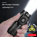 High Power LED Flashlight Torch 20W Powerful Tactical Hunting Light USB Rechargeable Ultra Powerful LED Flashlight 18350 Battery.