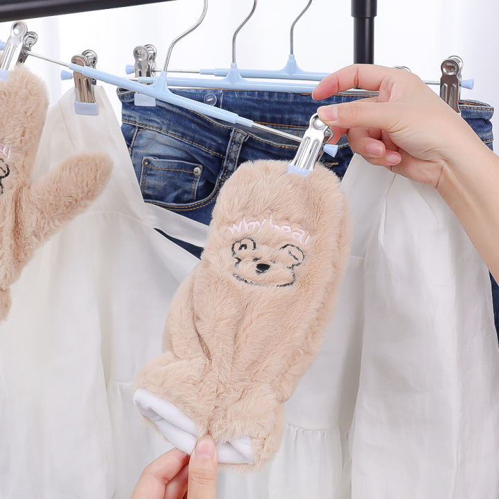 1/5pcs%20Plastic%20Dip%20Pants%20Rack%20With%20Clip%20Folding%20Hanger%20Space-saving%20Multi-function%20Household%20Accessories%20Storage%20Cloth%20Shelf%20-%20Image%203