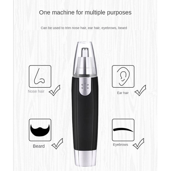 【The Edge of Beauty】DGSenpi Hair Trimmer round Head Shaving Nose Hair ...