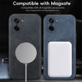 lthmy for OnePlus Nord CE5 Phone Case Luxury Leather TPU PC Shockproof Magnetic Wireless Charging Back Cover.