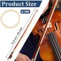 3Pcs Violin Bow Hair Replacement Kit Violin Fiddle Bow Rehair Tools. 
