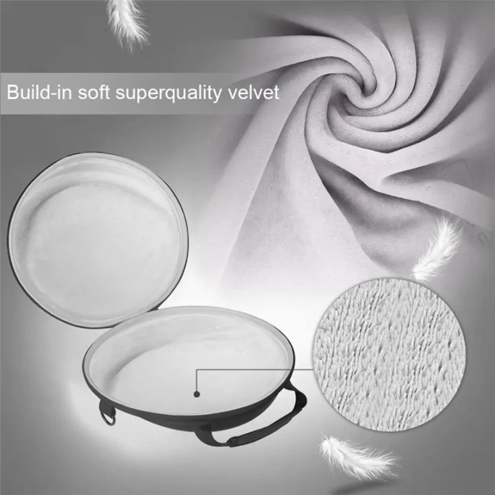 Carrying%20Case%20with%20Shoulder%20Strap%20and%20Accessory%20Bag%20Travel%20Hardshell%20Case%20for%20Kardon%20Onyx%20Studio%208%20Speakers%20Black%20-%20Image%208