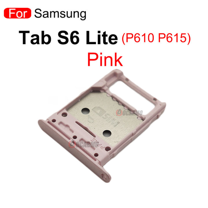 For%20Samsung%20Galaxy%20Tab%20S6%20Lite%20P610%20P615%20MicroSD%20Nano%20Sim%20Card%20Tray%20Slot%20Holder%20Replacement%20Parts%20-%20Image%203