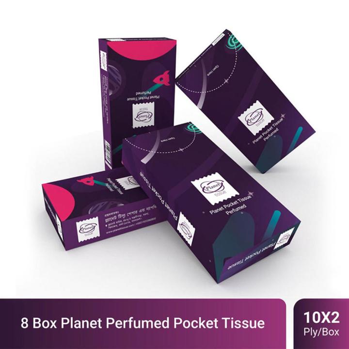 8 Box Planet_Perfumed Pocket Tissue