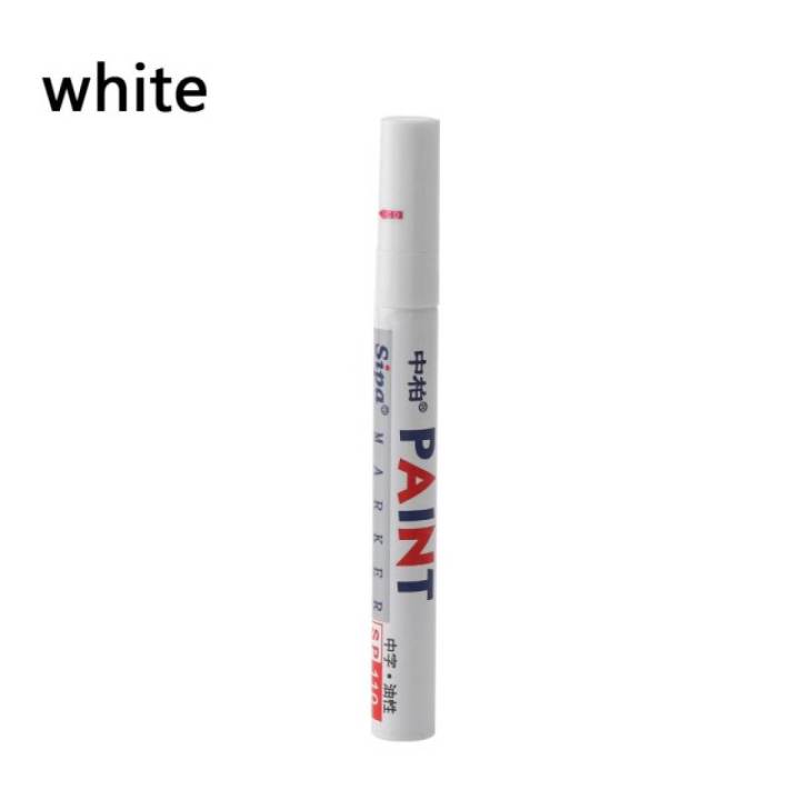 Paint Permanent White Marker for Any Hard Surface