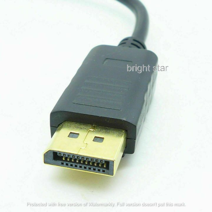 1080P%20Display%20Port%20To%20Vga%20Adapter%20Dp%20Male%20To%20Vga%20Female%20Adapter%20Display%20Port%20Cable%20Converter%20%20Black%20-%20Image%205