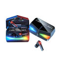 TWS M28 Wireless Sports Earbuds With Colorful Lighting Effect.
