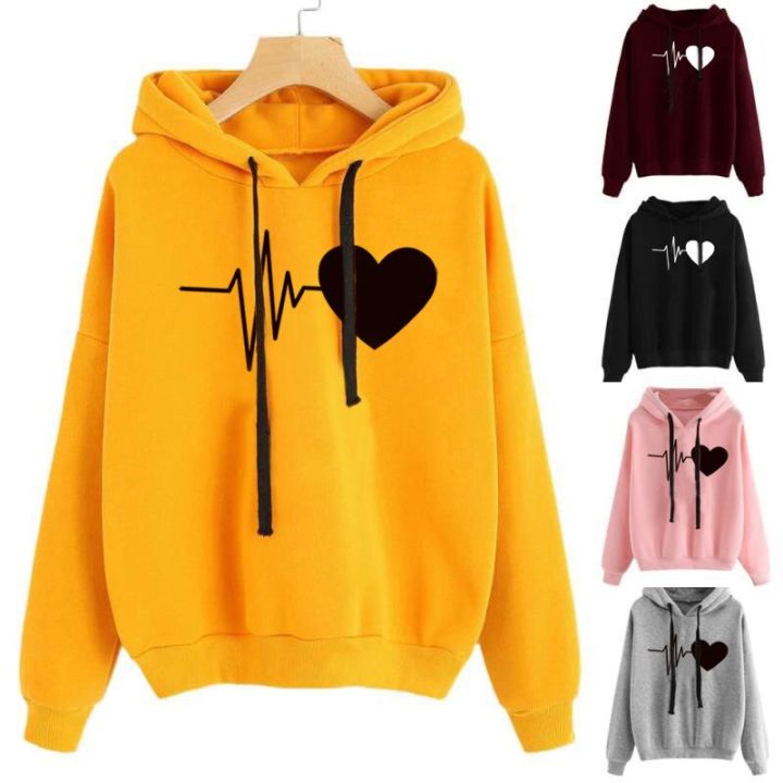 New%20Women%20Sweatshirt%20Hoody%20Ladies%20Hooded%20Heartbeat%20Printed%20Casual%20Pullovers%20Girls%20Long%20Sleeve%20Autumn%20Winter%20Clothes%20Plus%20Size%20-%20Image%203