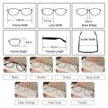 Korean Round Brown Glasses Eyeglass Frames for Women No Grade Prescription Myopia Spectacle Frames for Women Transparent Optic. 