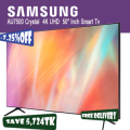 "SAMSUNG" 4K UHD 50" Inch Smart Tv / AU7500.