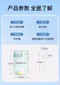 Baby oral cleaning cotton swab baby gauze deciduous teeth cleaning tongue coating cleaner children's cotton swab newborn toothbrush 30pcs/box. 