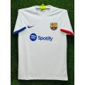 new season Barcelona club Jersey half sleeve. 