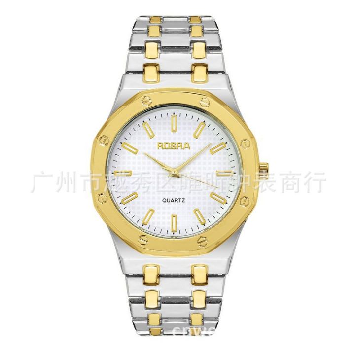 ROSRA%20Stainless%20Steel%20Men's%20Business%20Luxury%20Steel%20Band%20Watch%20Round%20Dial%20Quartz%20Watch%20Casual%20Men's%20Watch%20Gifts%20-%20Image%205