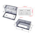 Receptacle Protector Socket Waterproof Box 118 Type Electrical Outlet Cover Durable Lamp Switch Cover Receptacle Plug Switch Gang cover. 