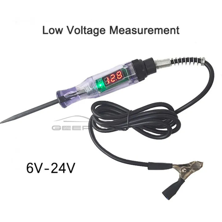 Geepact%20Car%20Electrical%20Testers%206V%2012V%2024V%20DC%20Voltage%20Car%20Electric%20Test%20Pen%20Auto%20Truck%20Circuit%20Tester%20Long%20Probe%20Pen%20with%20Light%20Bulb%20-%20Image%206