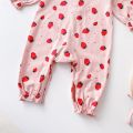 【Broad Sunlight shop】(New) newborn baby girls rompers cute fashion baby clothing autumn long sleeve toddler jumpsuits.